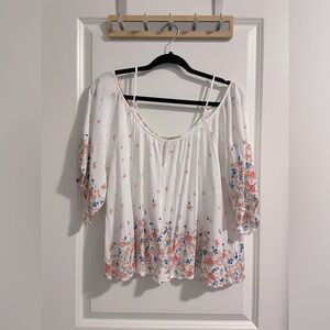 Forever 21 Floral Blouse